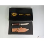 A Rock Creek Nyala Sheath Knife