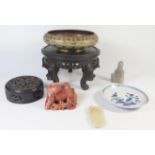 A Selection of Chinese Oddments including jade