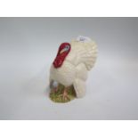 A Royal Doulton 'The Turkey' D6889, no. 99 with associated ink signed letter from Bernard Matthews