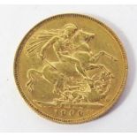 A Victorian Gold Sovereign 1900