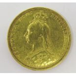A Victorian Gold Sovereign 1891