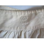 A Pair of Queen Victoria's Bloomers with VR cypher below a crown and numbered 36, c. 50 inch waist