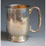 An Edward VII Silver Christening Mug, Sheffield 1936, Viner's Ltd., 9.7cm