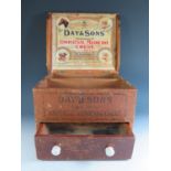 A Vetinary Medicine Box _ 'DAY & SONS "ORIGINAL" UNIVERSAL MEDEICINE CHEST', the hinged top