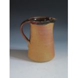 A John Leach Muchelney Pottery Stoneware Jug, impressed MUCHELNEY to base, 17.5cm high