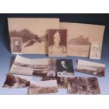 A Collection of Photographic Cards including Mr. Ben Webster as Sir Lancelot ( Window & Grove),
