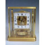 A Jaeger LeCoultre Elysee Atmos Bracket Clock, no. 607106