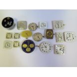 A Selection of Cartier and Jaeger-LeCoultre Parts