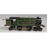 A Hornby O Gauge Clockwork No. 2 Special Locomotive "GREAT WESTERN 2221" in Good Working