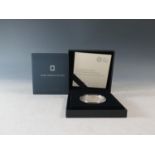 The Royal Mint 2017 Sapphire Jubilee of Her Majesty The Queen Silver Proof Piedfort Coin with COA