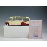 An OC Original Classics 1:24 Scale The Famous Bedford Duple OB Coach - FWW 596 West Yorkshire.