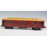 A French Tinplate JEP "POSTES ET TELEGRAPHES" Wagon in good condition. Appears mostly original