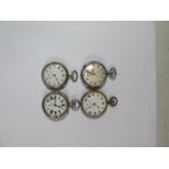 Four Pocket Watches, need attention