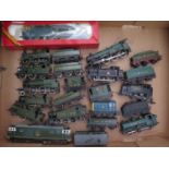 A Tray of OO Gauge Locomotives including Triang, Hornby etc. in various used conditions.