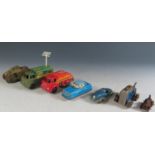 A Selection of Tinplate Toys Including Wells Brimtoy, Gama etc. (some not working).