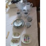 Copeland Spode Gloucester Coffee Set