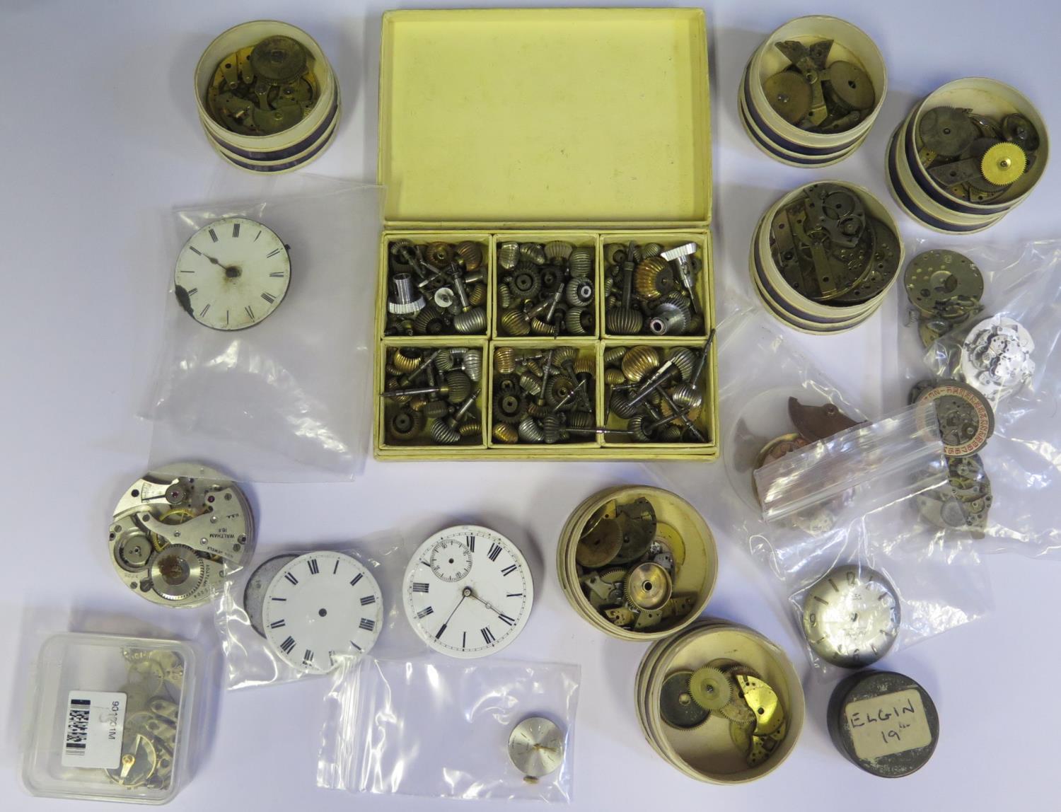 A Selection of Watch Parts