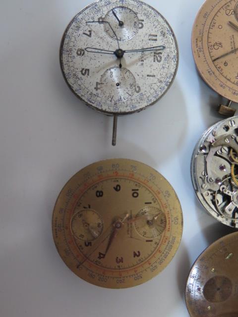 A Selection of Brietling, Gallet, Orava, Girard-Perregaux and other Movements and Dials - Image 9 of 11