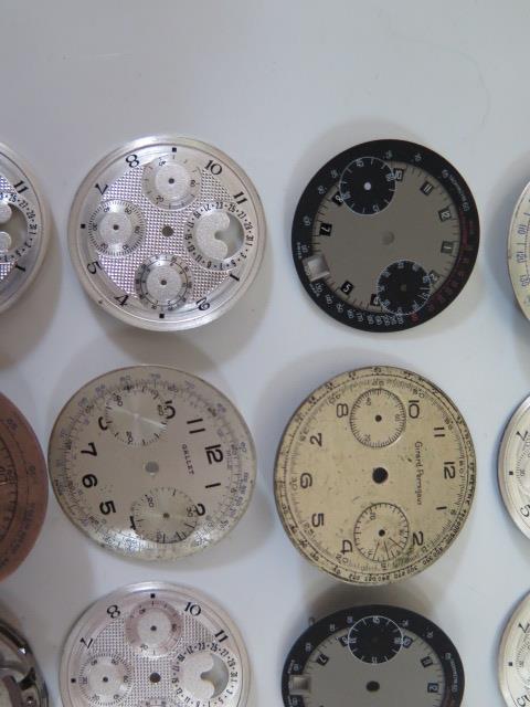 A Selection of Brietling, Gallet, Orava, Girard-Perregaux and other Movements and Dials - Image 5 of 11