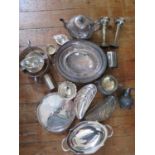 A Selection of Silver Plated Ware