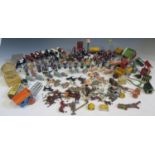 A Britains Lead Farm (Approximately 108 Animals, 20 People, 33 Farm Furnishings, 76 other pieces).