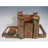 A 1930's Tinplate Ubuilda Castle. Appears Complete.