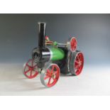 A Mamod TE1A Traction Engine, Live Steam Engine (Untested)
