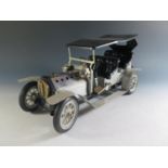 A Mamod 4 Seater Limousine Live Steam Car Created with the Rolls Royce Silver Ghost in Mind (Not