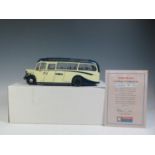 An OC Original Classics 1:24 Scale The Famous Bedford Duple OB Coach - LTA 748 Royal Blue. Appears