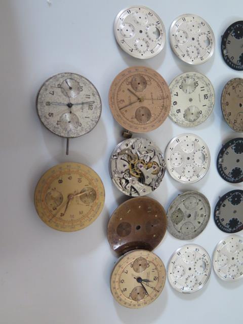 A Selection of Brietling, Gallet, Orava, Girard-Perregaux and other Movements and Dials - Image 10 of 11