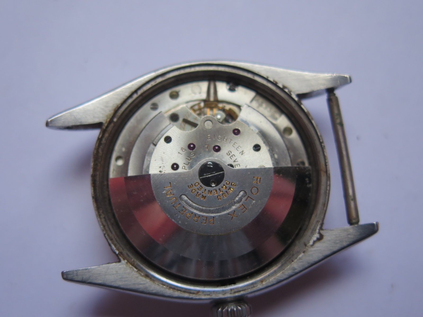 A 1950's Gent's Rolex Oyster Perpetual Precision Wristwatch, ref. 6098, 37mm case no. 726545, - Image 4 of 8