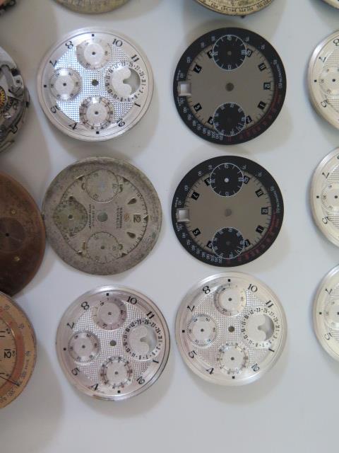 A Selection of Brietling, Gallet, Orava, Girard-Perregaux and other Movements and Dials - Image 4 of 11