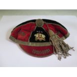 An R.F.C. Epping Upper Clapton Rugby Union Tassle Honour Cap for 1920-1922, R.W. Forsyth Ltd.
