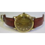 A Sandoz 333 Automatic Gent's Wristwatch with gold plated 35mm case, 25 jewel movement, running