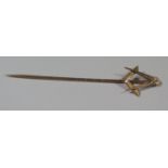 A Masonic Stick Pin, unmarked, 2g