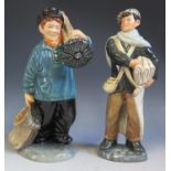Two Royal Doulton Figurines _ Newsboy HN2244 and Master Sweep HN2205