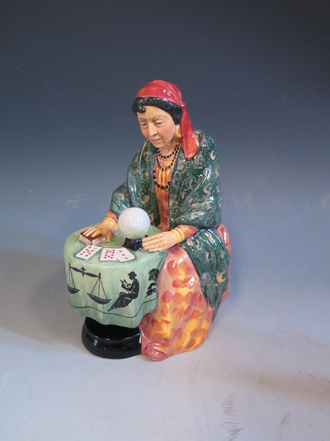 A Royal Doulton Figurine Fortune Teller HN2159 - Image 2 of 3