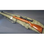 A Webley .177 Osprey Sidelever Air Rifle, no number, 1 of the first 6 produced, with a taper tap and