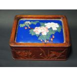 A Chinese Cloisonné Box, 23x18cm