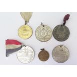 Six Coronation Medals