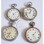 Four Pocket Watches, need attention