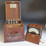 A WWII Air Ministry Portable Current Transformer 1940, No. 233574 by Ferranti Ltd., 38(d)x28.5(w)