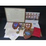Wesley Raymond Cayley 889169 Royal Artillery _ Certificate of Service, Photographs of Korean War and