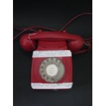 The Falklands War _ A Red Phone used by General Menendez and brought back as spoils of war by Lt.