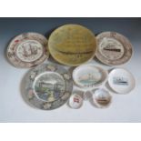 A Collection of Maritime Related Ceramics