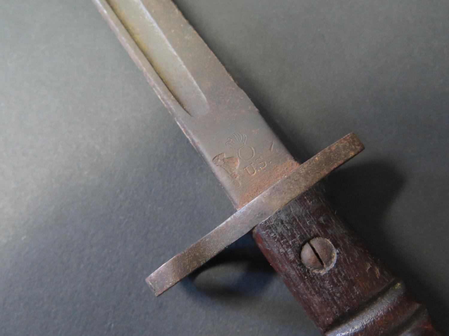 A WWI Remington Bayonet, stamped 1917, 55cm - Image 3 of 3