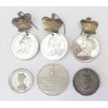 Six Coronation Medals