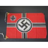 A Reproduction German Kriegsmarine Flag, 49x34cm