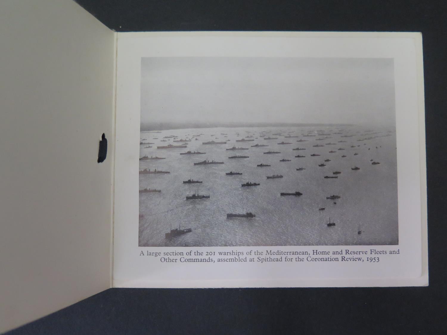 An Official 1953/54 Christmas Card from The Mediterranean Commander-In-Chief signed in ink by - Image 4 of 4