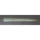 A Bronze Age Sword Blade, 42cm